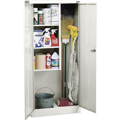 sandusky lee welded steel janitorial cabinet|Classic Series 30.